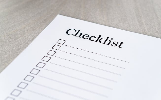 Church Website Content Checklist